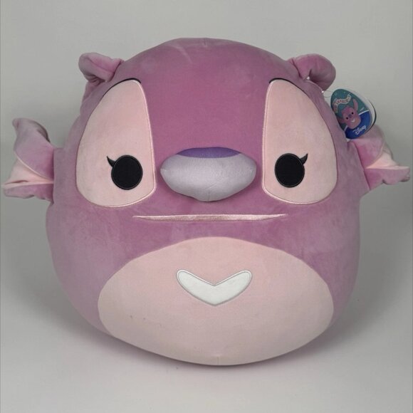 New! Bundle (2) Squishmallows Disney 20” Lilo & Stitch Plush Angel & Stitch Nwt! - Picture 2 of 16